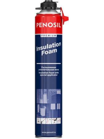 РАСПЫЛЯЕМАЯ ИЗОЛЯЦИОННАЯ ПЕНА 890МЛ PENOSIL PREMIUM INSULATION FOAM